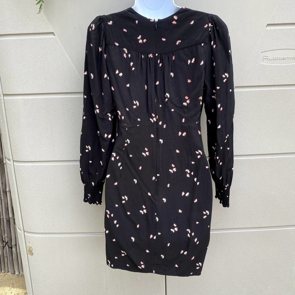 Thakoon Women's Collective $350 Floral Front Ruched Dress Size 4 - Picture 8 of 13